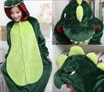 фото Кигуруми ростовой костюм Динозавр/Дракон/Крокодил, пижама