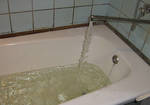 фото Акриловый вкладыш в чугунную ванну без пыли и грязи. Екатери