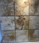 фото мозаика из натурального камня мрамора травертина гранита на стену ванной комнаты кухни_склады в Сочи и Краснодаре