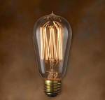Фото №2 Светодиодная лампа Эдисона Е27 4W