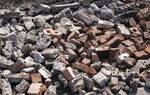 фото Строительный мусор:бой кирпича и бетона.